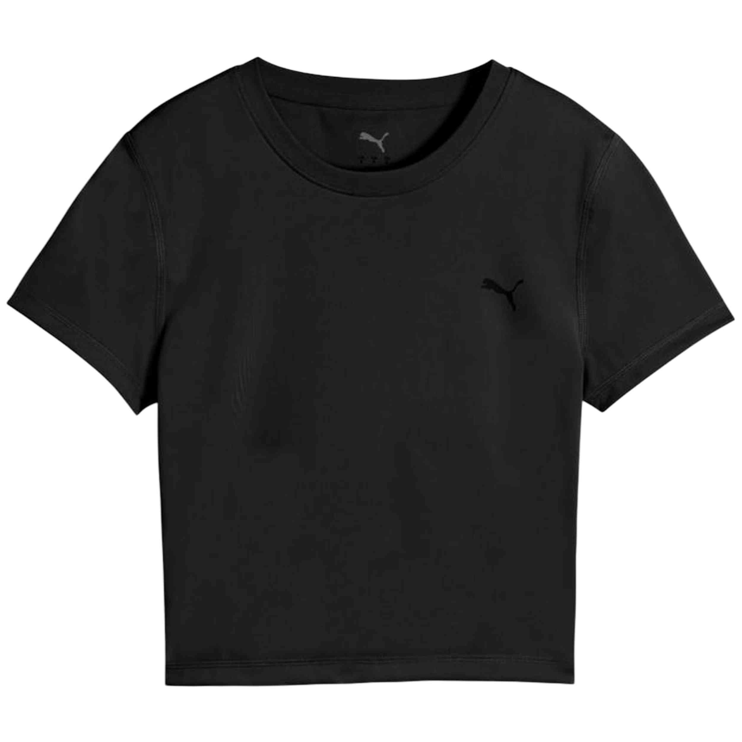 Camiseta De Manga Corta Puma modelo Strong Cross Back para Mujer en color Negro