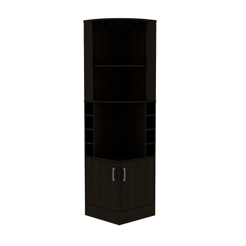 Mueble Bar Esquinero Syrah TUHOME - Almacena 8 Botellas - Envío Gratuito en Europa