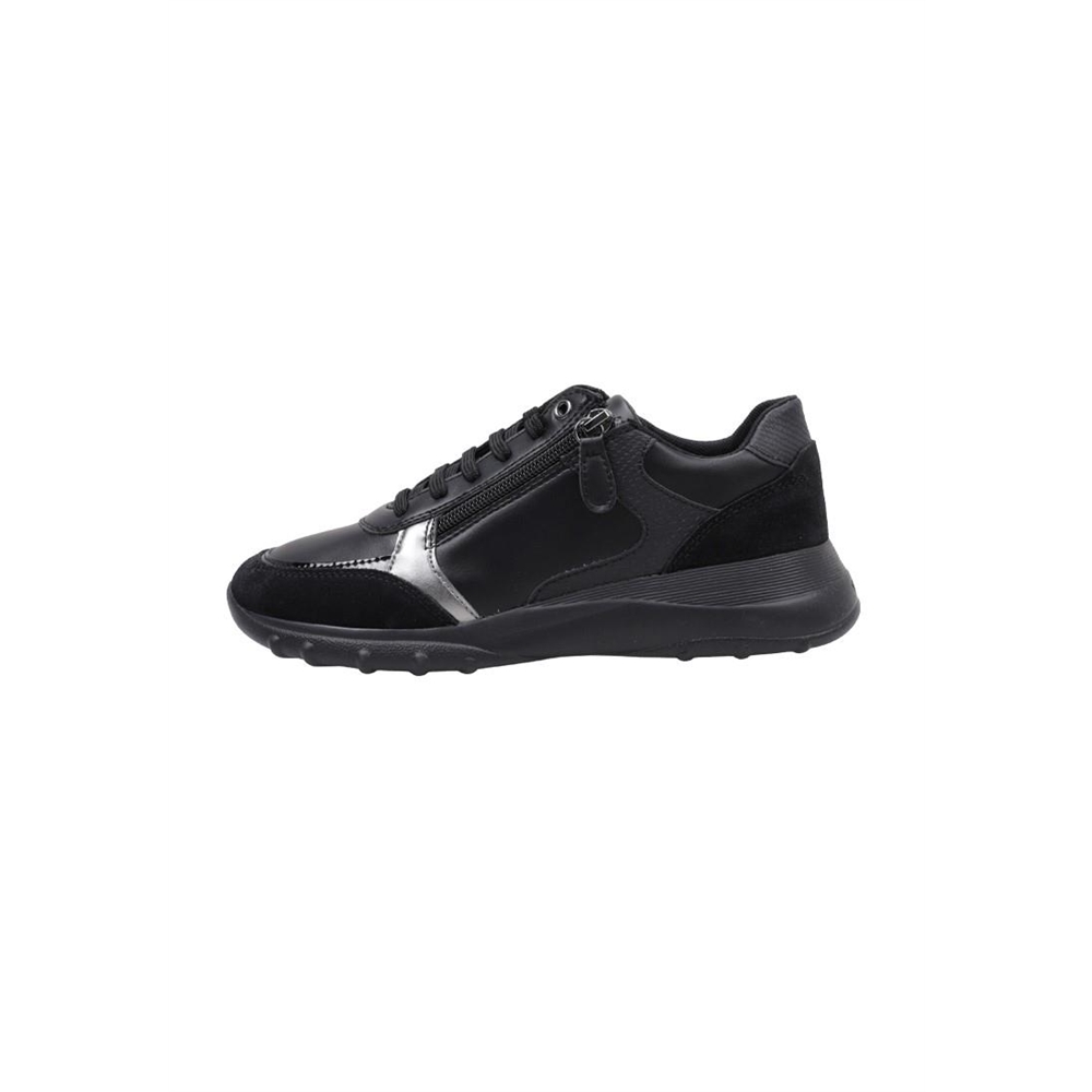 Geox D ALLENIEE B Deportivas Planas Mujer Negro
