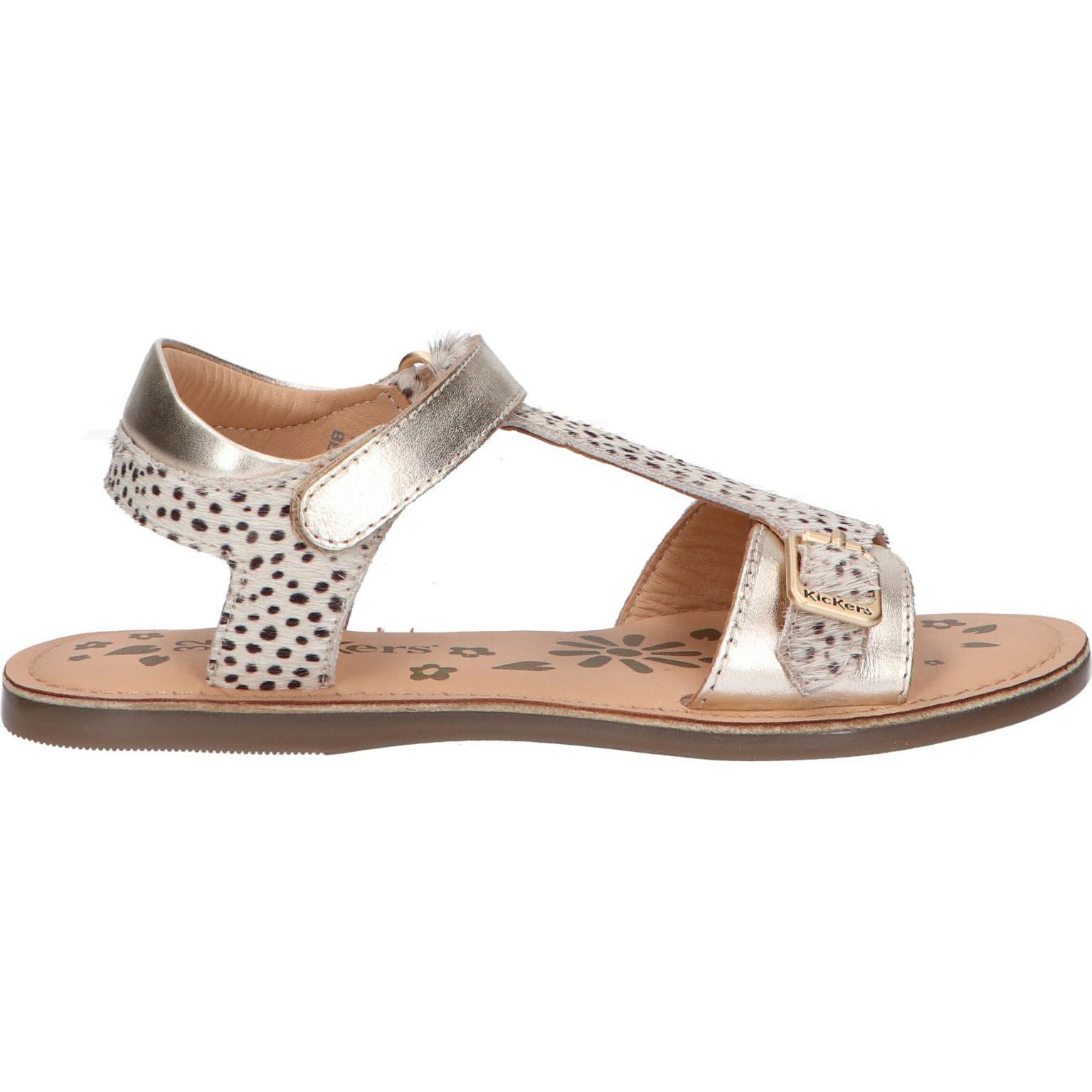 Kickers girl's sandals 784458 -30 diazz 151 or pony