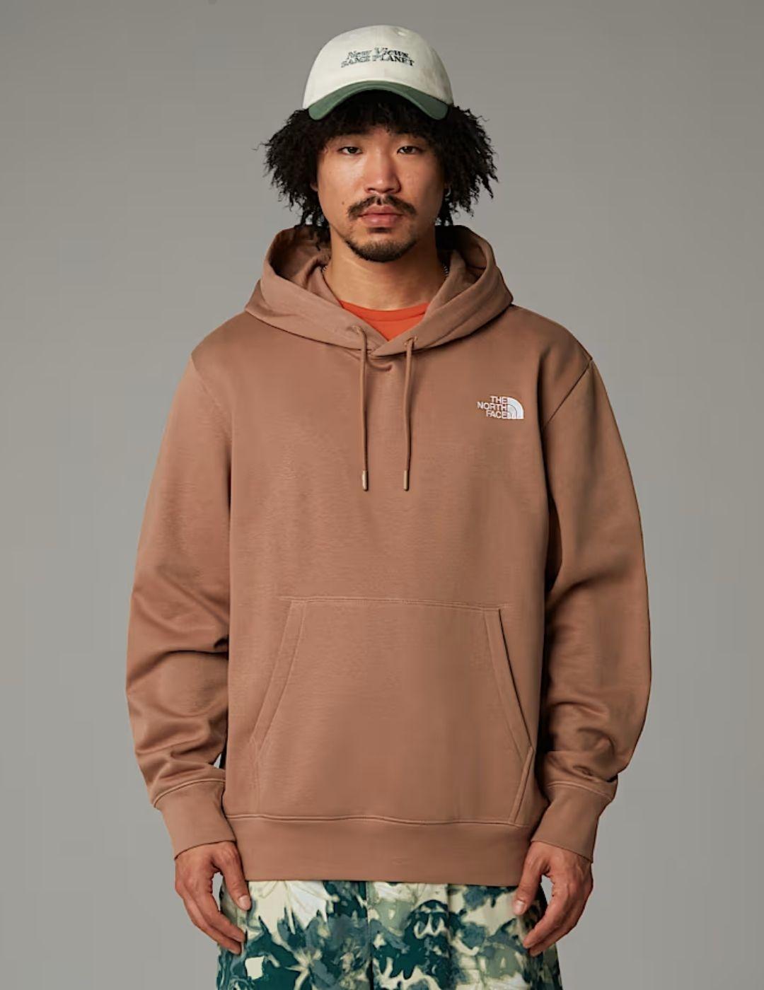Sudadera The North Face Simple Dome Marrón hombre
