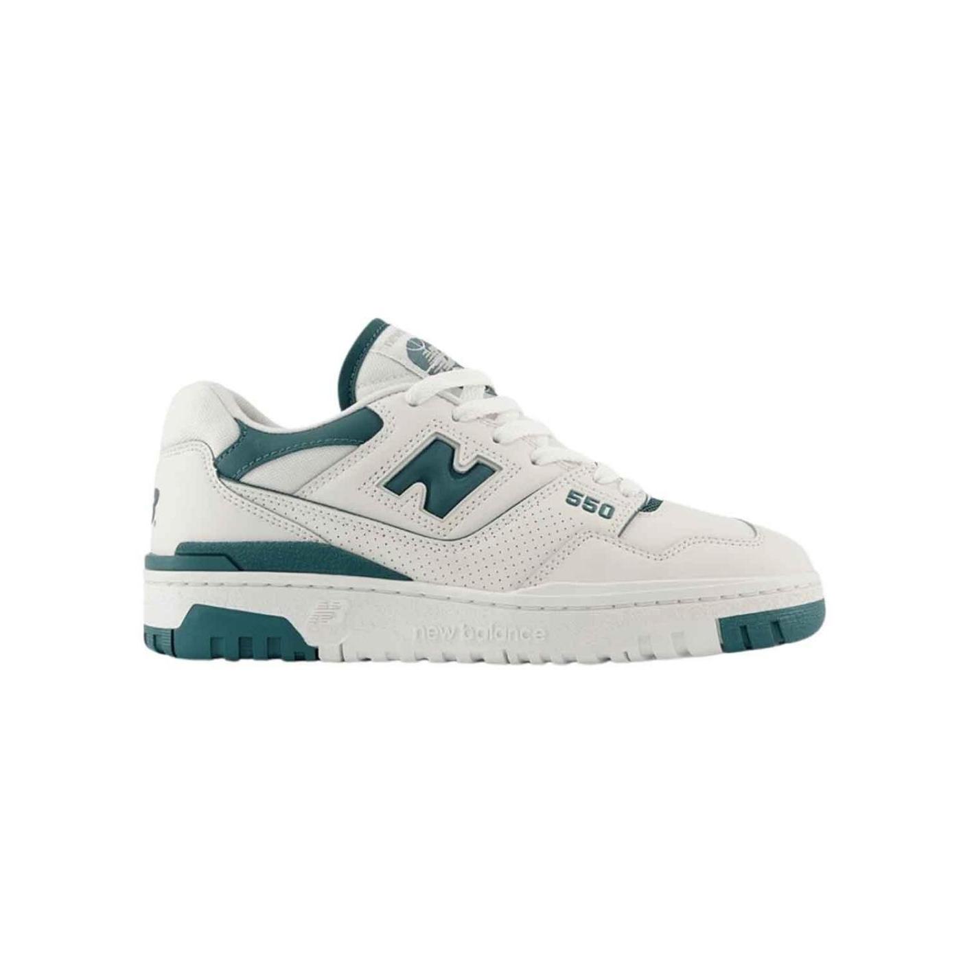 Zapatillas New Balance BBW550 Verde y Blanco