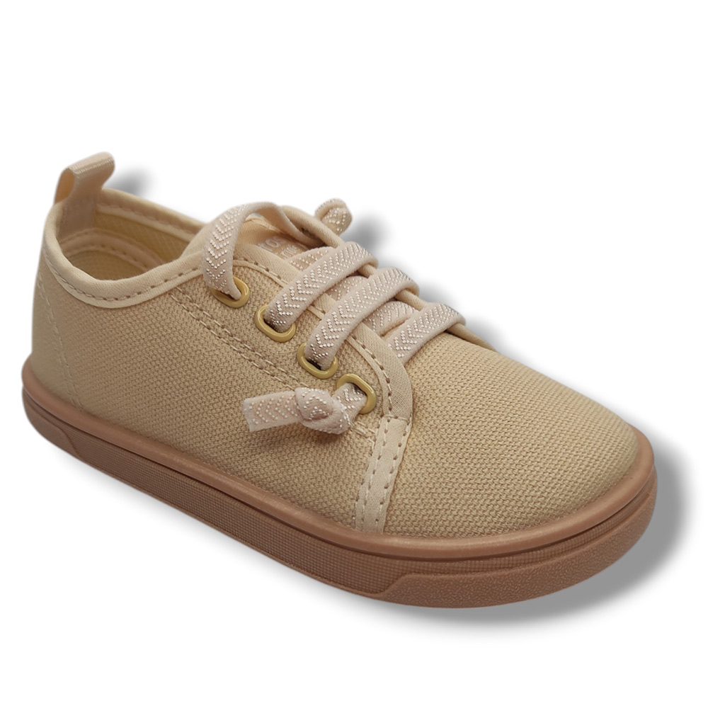 Blanditos by Crio's Zapatilla Lona Niño GOLDFISH SAND26 Respetuoso Barefoot calzado niños Blanditos Summer ROYALE CORDONETS