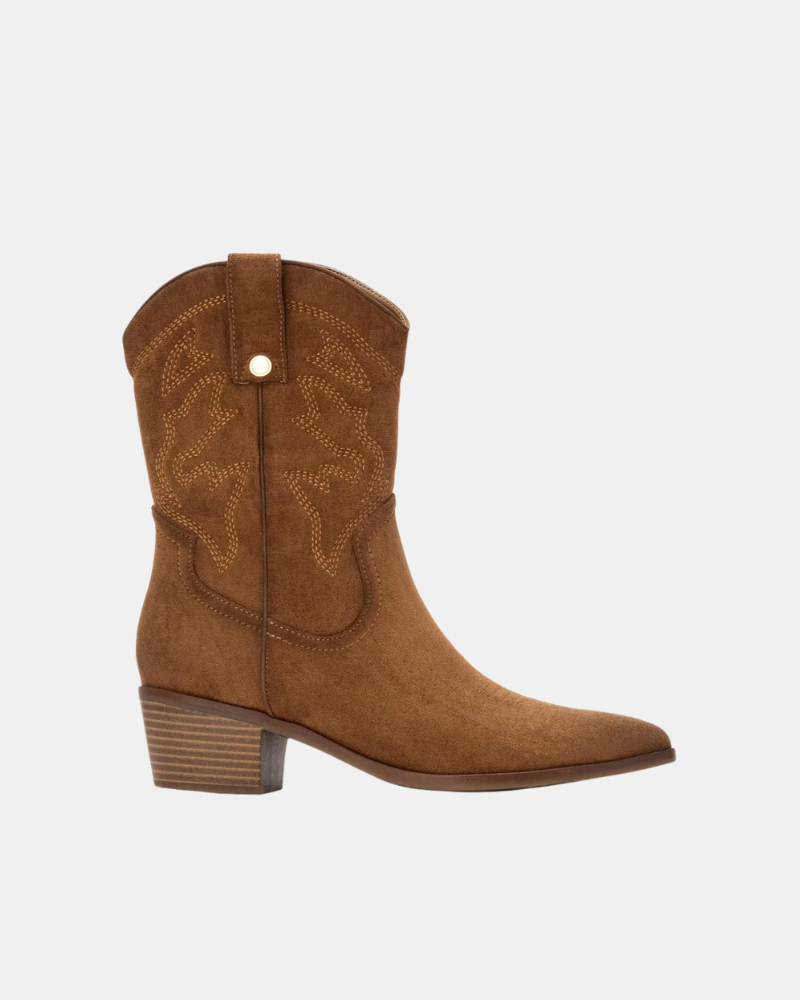 XTI 144307 Botas Cowboy Mujer Marrón