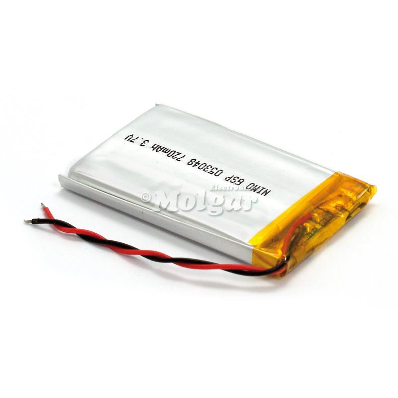 Batería recargable Li-Polímero GSP053048