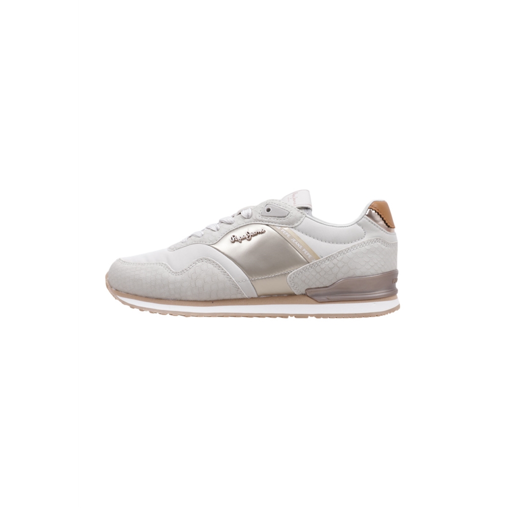 Pepe Jeans LONDON MIX W Deportivas Planas Mujer Blanco