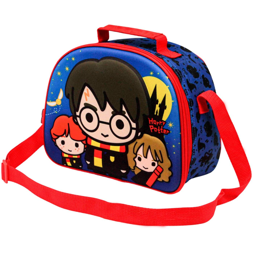 Harry Potter Karactermania Bolsa portaalimentos 62098 azul Junior