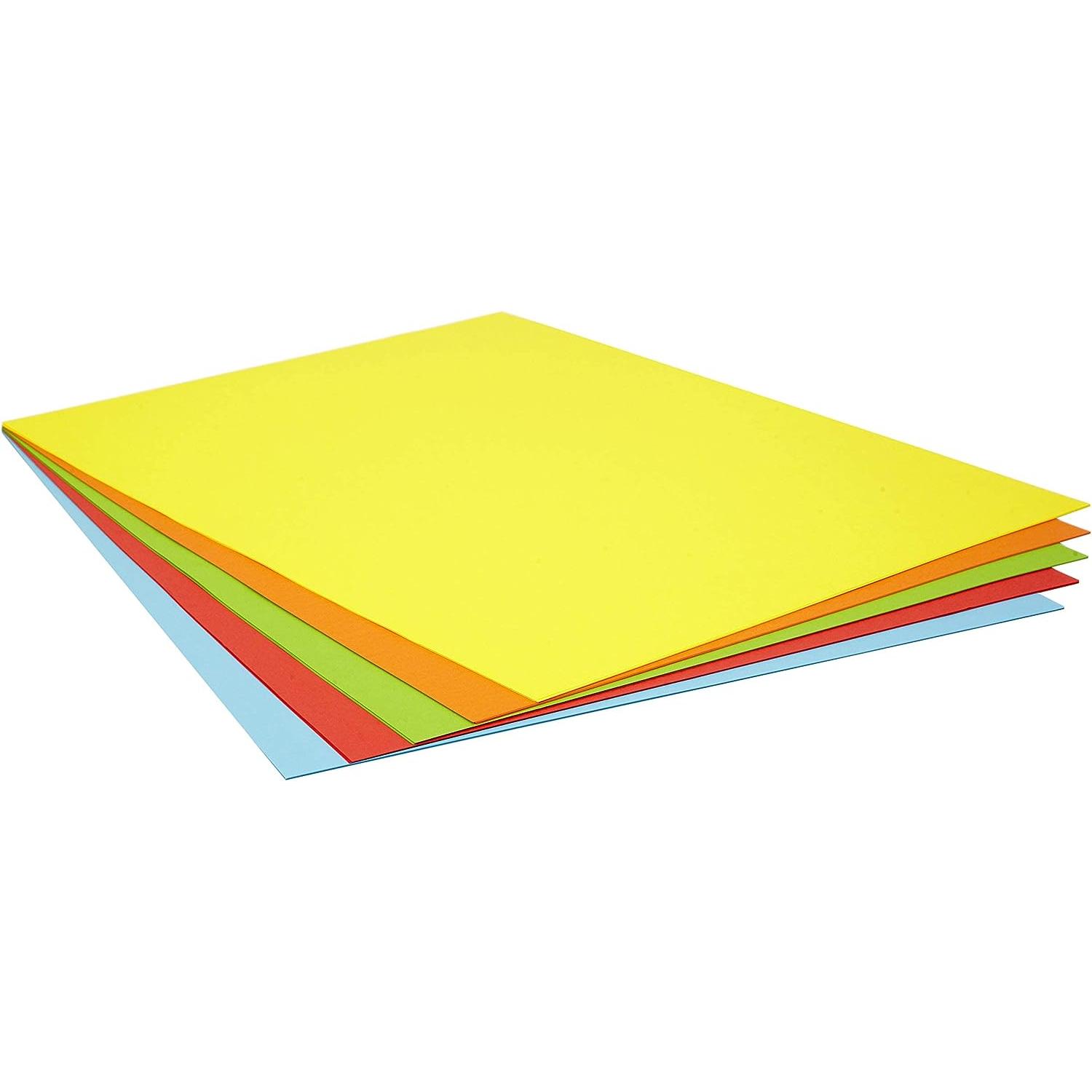 Pack 10 Cartulinas Color Blanco Tamaño 50X65 180g
