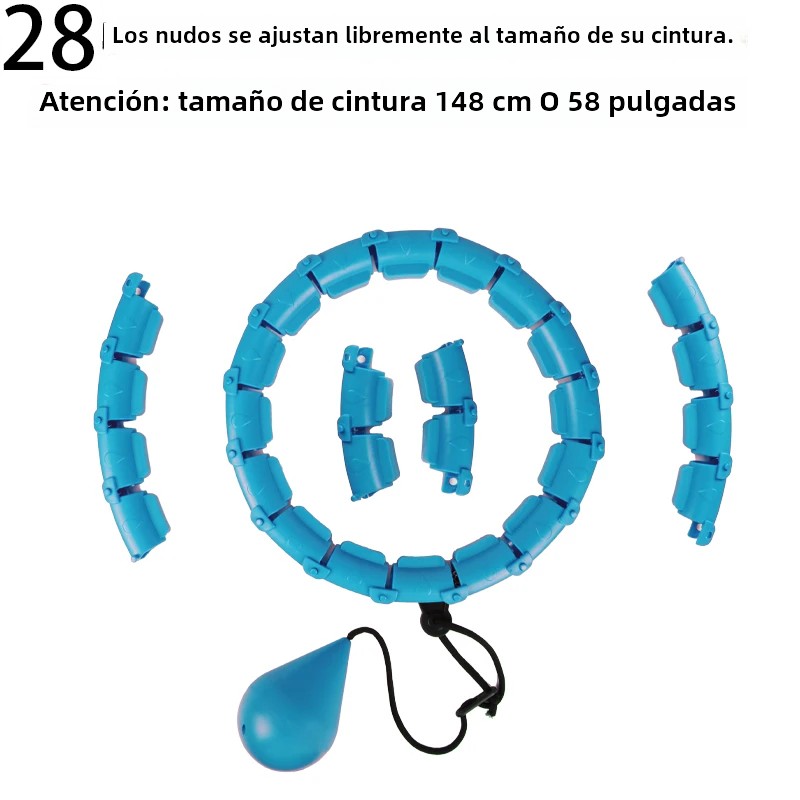 TK Aros Deportivos Ajustables Para Cintura Fitness Equipo De Ejercicio Para Pérdida De Peso Y Modelado Del Cuerpo En Casa Y Gimnasio