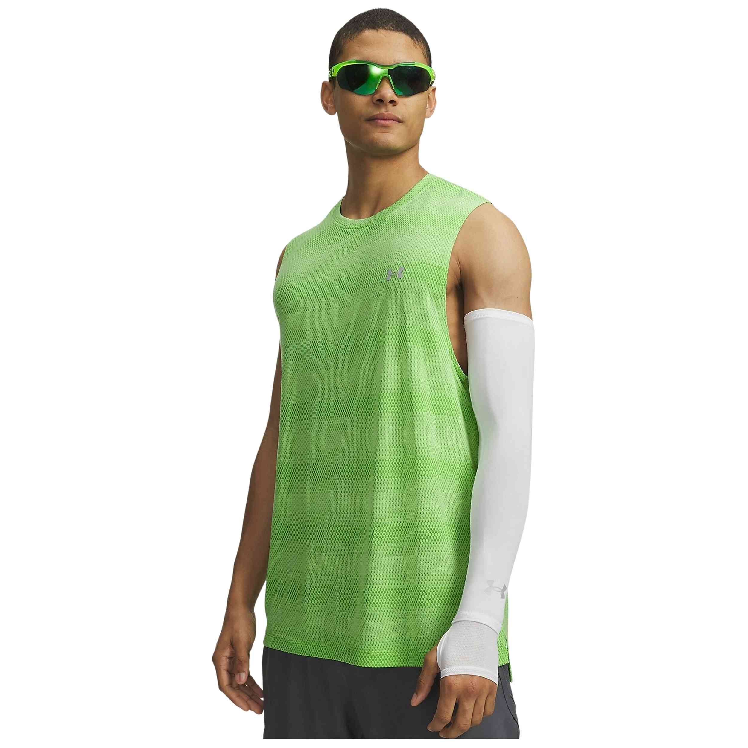 Textil Under Armour modelo Ua Velociti Tank en color Verde
