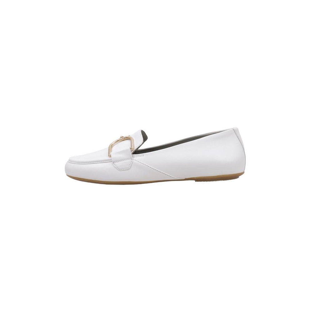 Geox D PALMARIA I Mocasines Planos Mujer Blanco