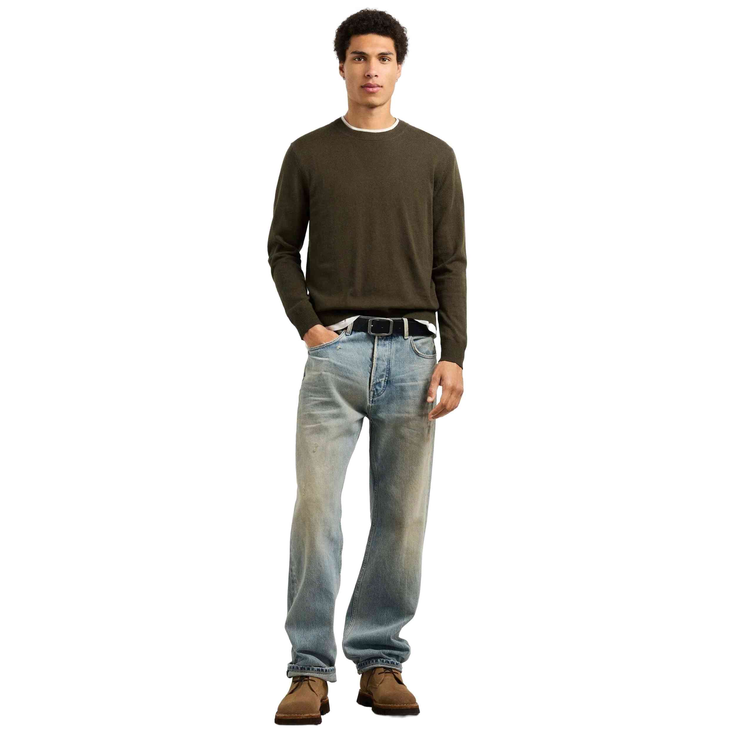 Sudaderas Y Jerseis Pepe Jeans modelo Pm7000106-776 Andre Crew en color Verde