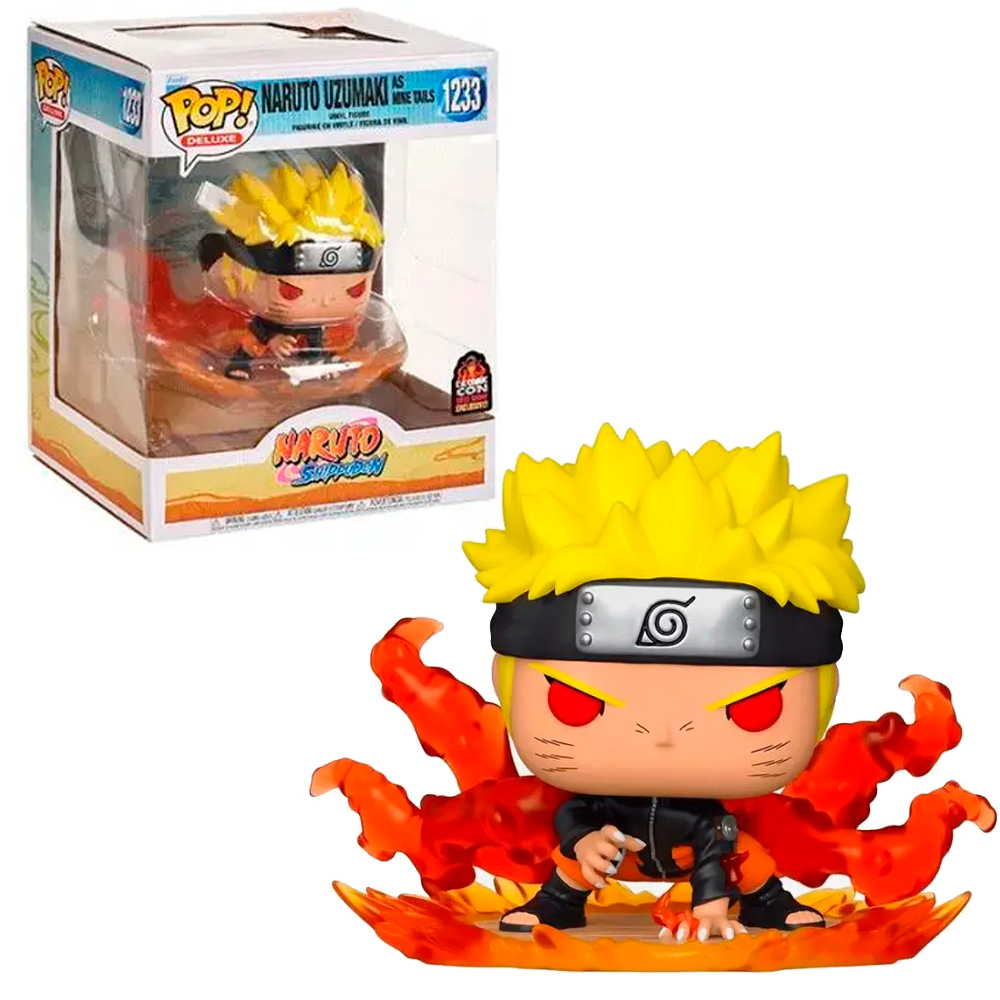 Funko  Naruto Nine Tails Funko Pop Exclusivo  Naruto Uzamaki Naruto Shippuden 1024 Funko Pop