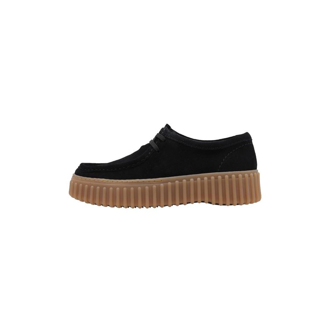 Clarks Torhill Bee Negro SEN Autumn/Winter 23 Zapato Náutico