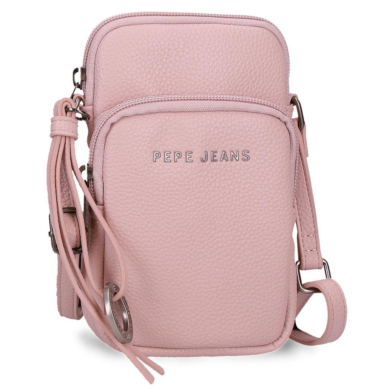 Bandolera Portamóvil Pepe Jeans Paola con Protección RFID, Diseño Duradero y Estilo Urbano para Mujer