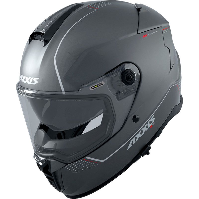Casco Axxis Hawk Sv Solid   Ce U