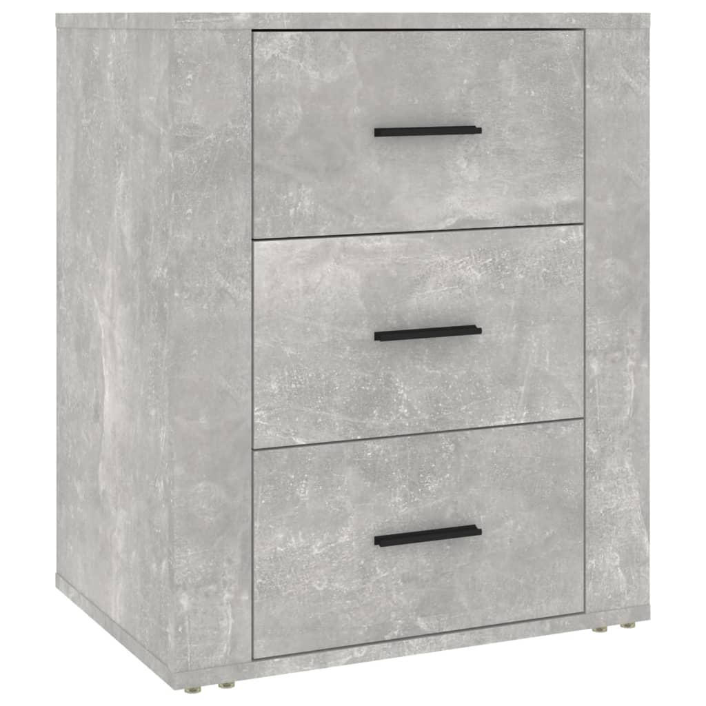 Vidaxl Mesita de Noche Madera Contrachapada 50x36x60 Cm Blanco