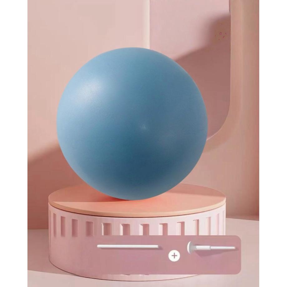 Pelota de Pilates/Yoga Mini de PVC Esmerilado 25cm - Para Gimnasia, Equilibrio, Fitness y Glúteos