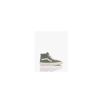 Zapatilla Vans Sk8-Hi Pig Sude - Gris | Piel de Ante Duradero