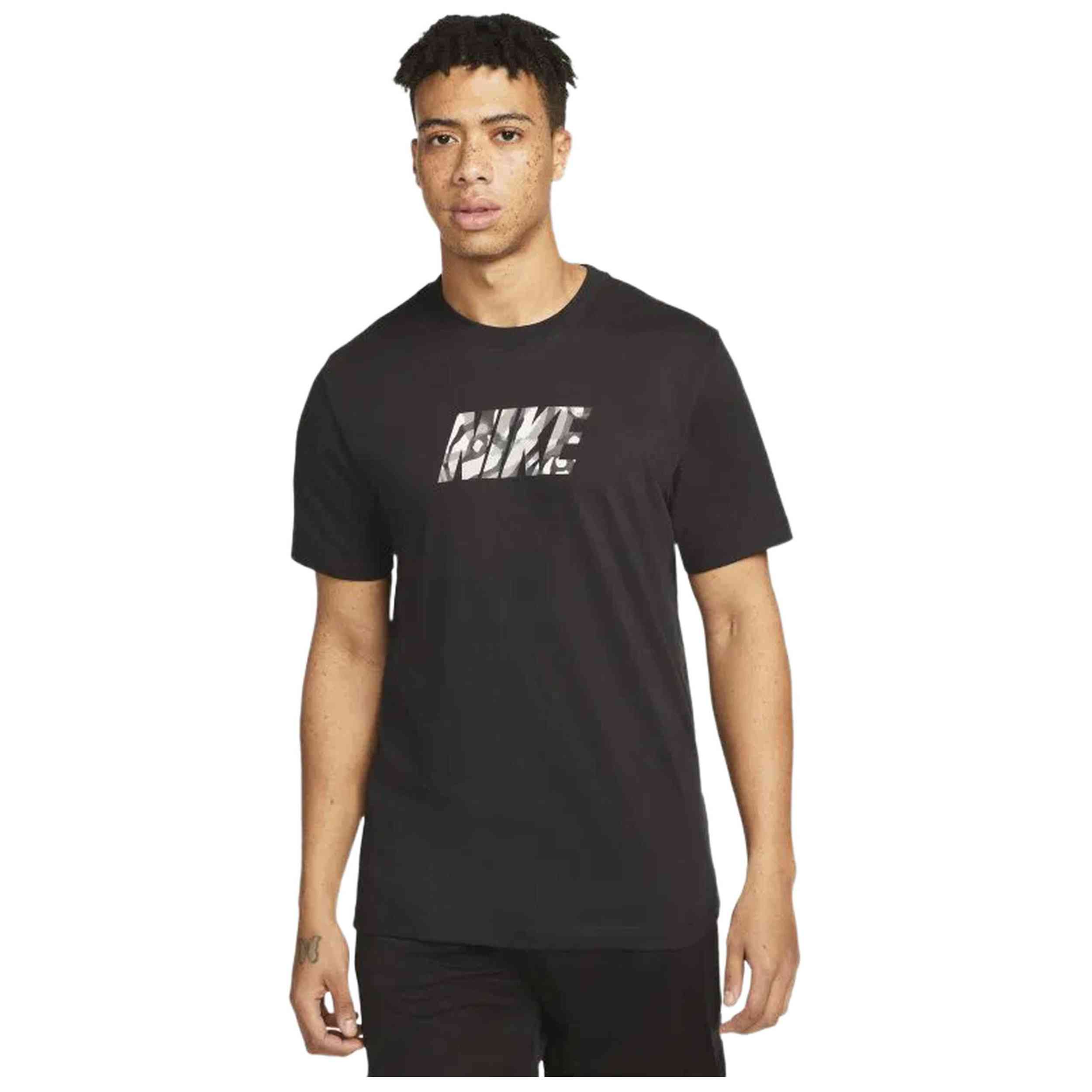 Camiseta De Manga Corta Nike para Hombre en color Negro