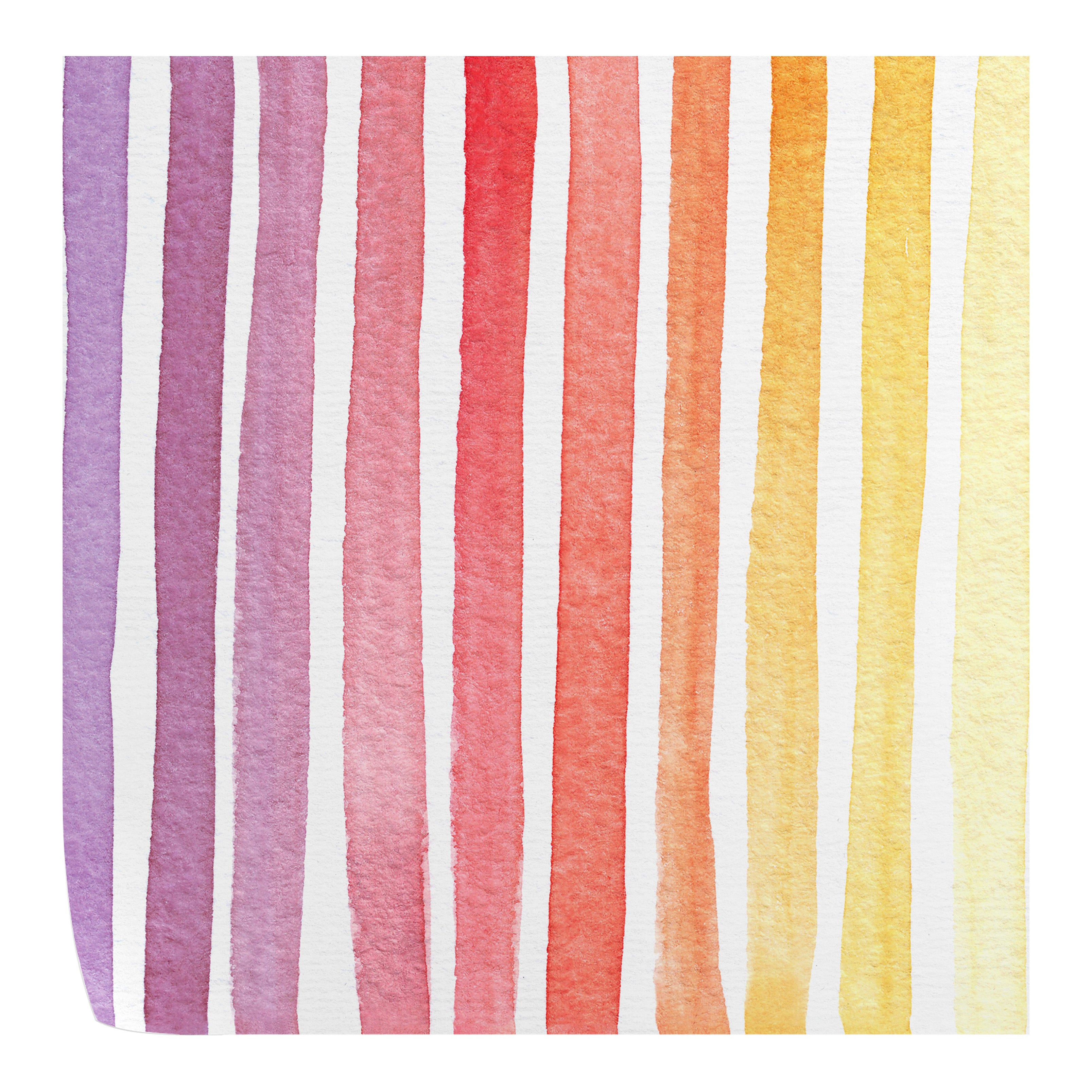 Wallpapers4Beginners Bambini Carta da Parati a Righe Arcobaleno