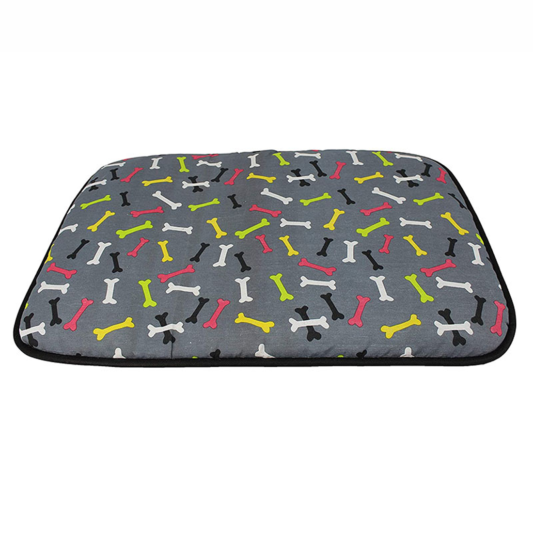 Cama Ribete para Perros de Tela, Cama Perros Antideslizante y Lavable. Colchoneta Mascotas para Hogar y Transportín.