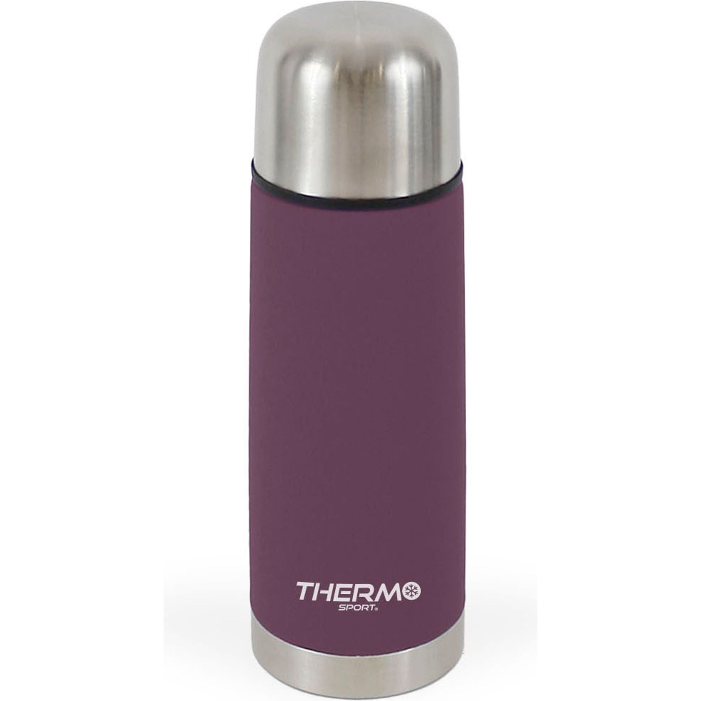 THERMOSPORT - Termo Inoxidable 350ml Soft Touch - Bebidas Calientes y Frías - Diseño Moderno