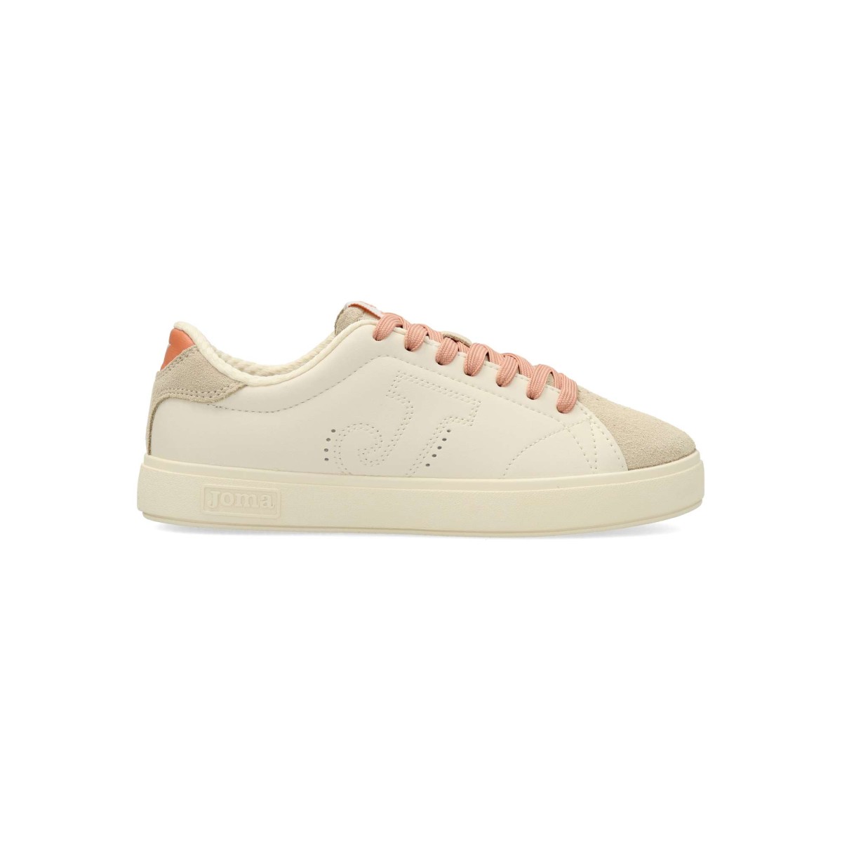 Joma - Zapatillas sneakers mujer Oasis de piel serraje y sintético con plantilla acolchada extraíble y suela de caucho para uso casual diario