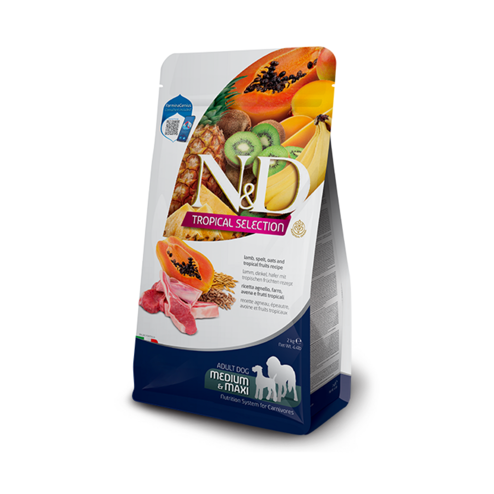 Farmina N&D Tropical Selection Cordero Pienso para Perros Medium / Maxi