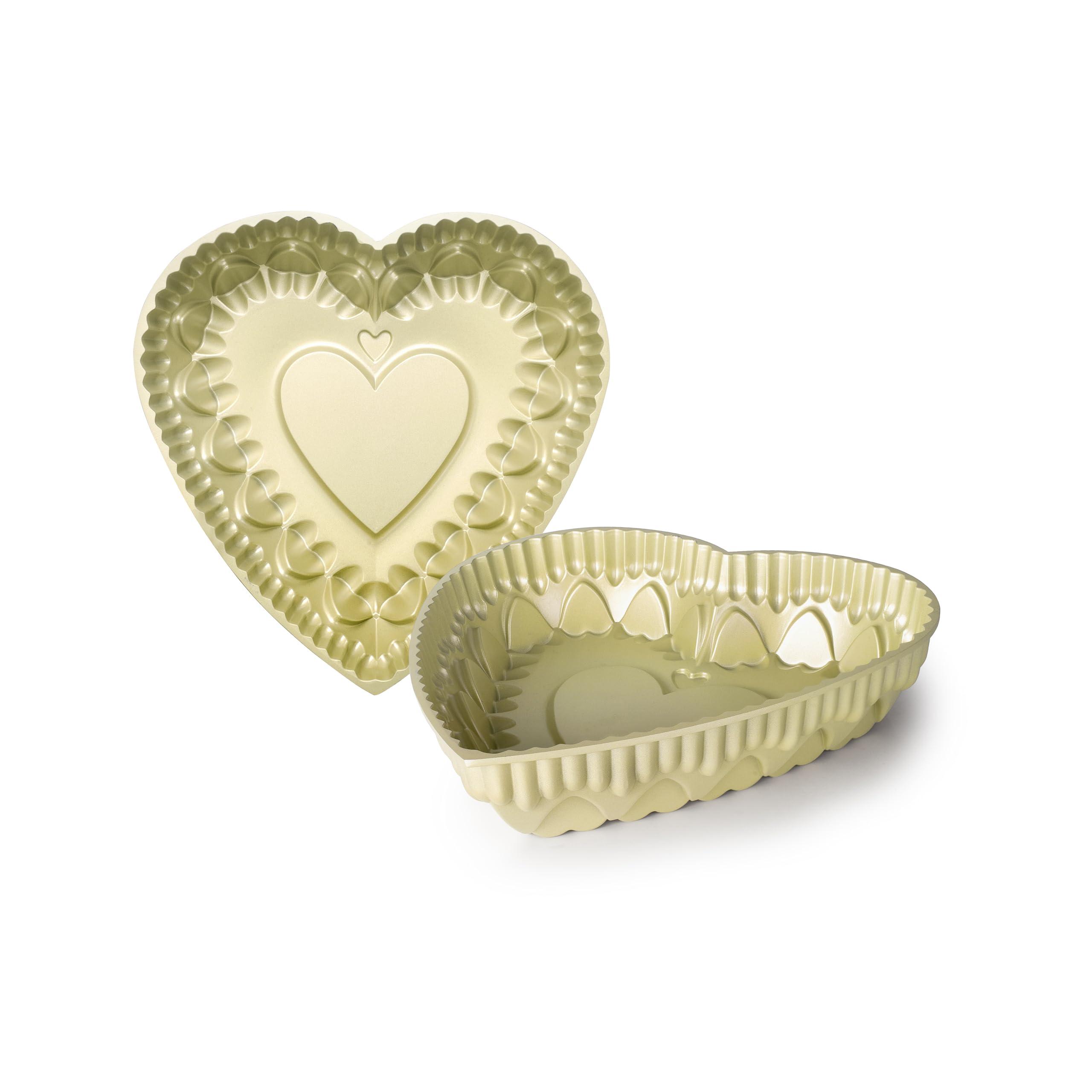 IBILI - Molde Corazón Cuore Aluminio Fundido 27,5x27x6,1 cm Antiadherente