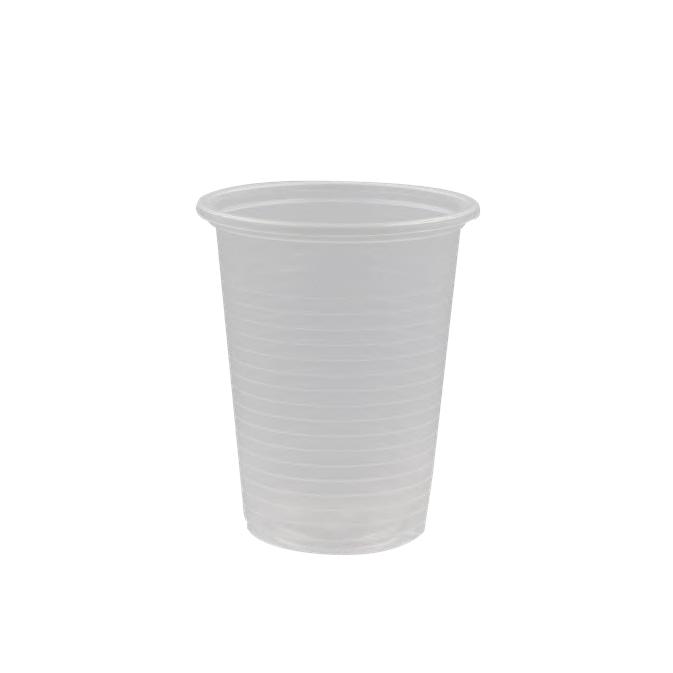 Home Solazzia - 100 Uds de Vasos TRANSPARENTE 220/300/330/500 ML Vasos desechables de plástico polipropileno ideal para fiestas