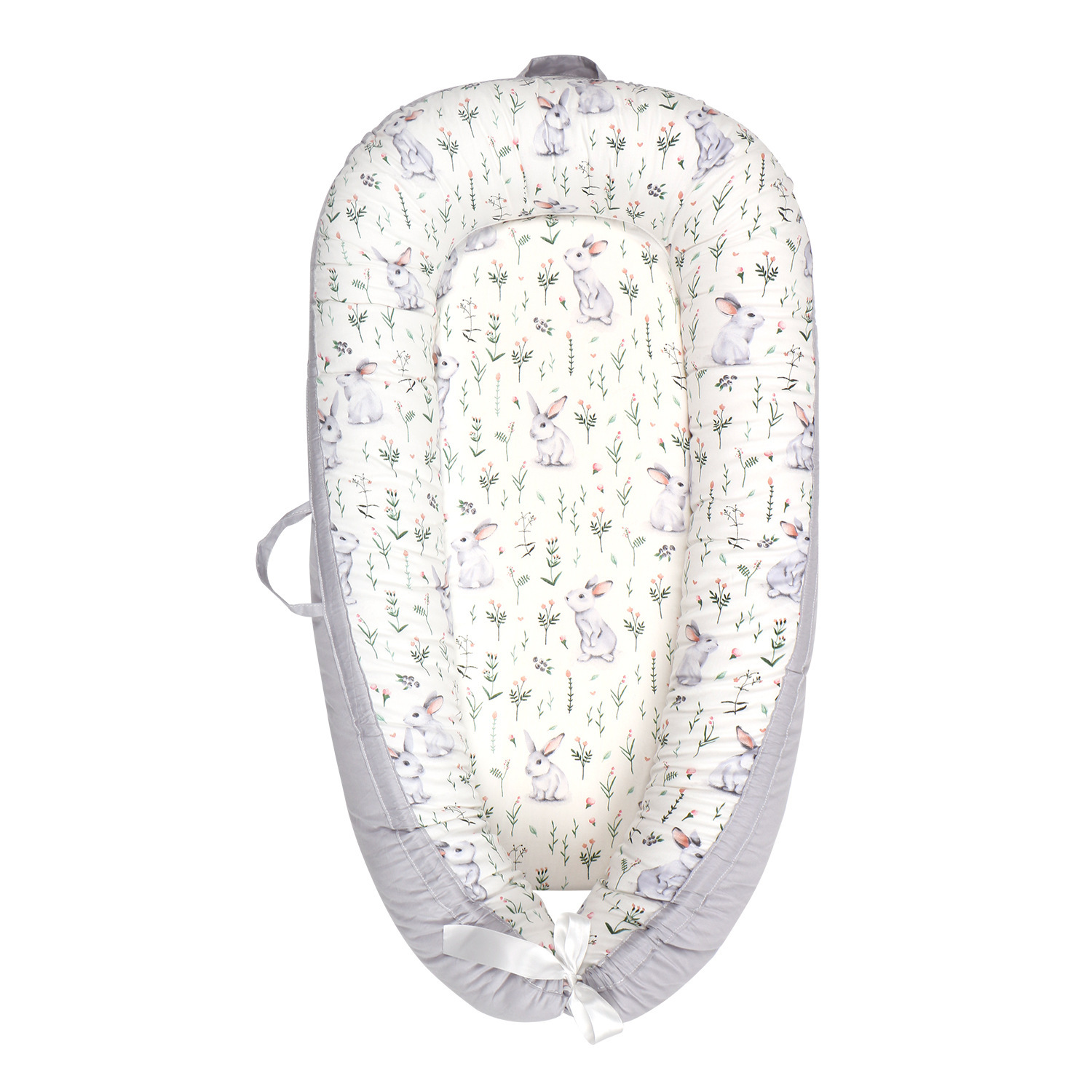 TK Cuna Portátil LUKE LULU Con Cama Media Plegable Biónica Almohadilla De Sueño Para Bebé Material De Algodón Adecuado Para 0-6m Hasta 4-6años Cuatro Estaciones