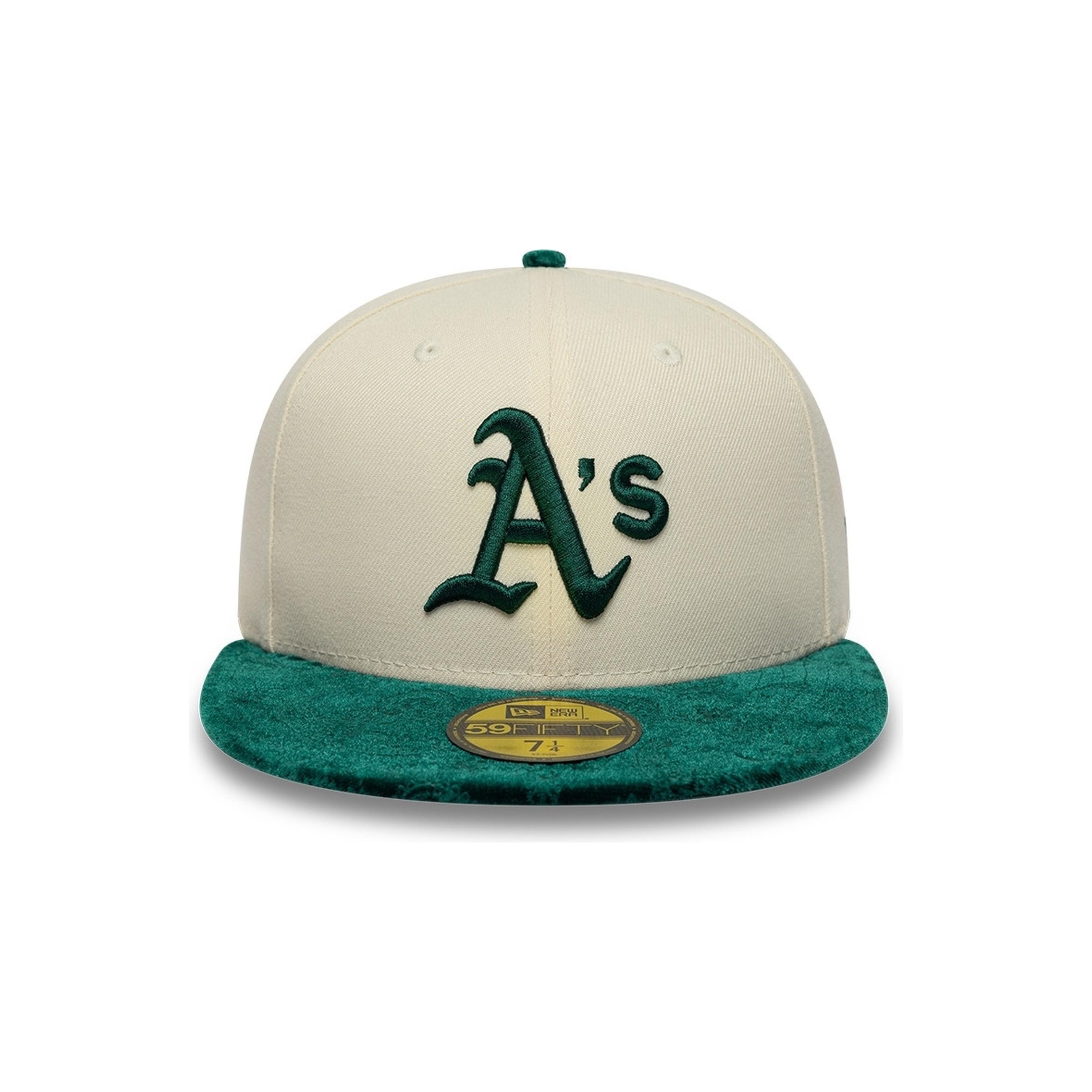 GORRA NEW ERA VERDE ATHLETICS PAISLEY VISOR 59FIFTY OAKATH
