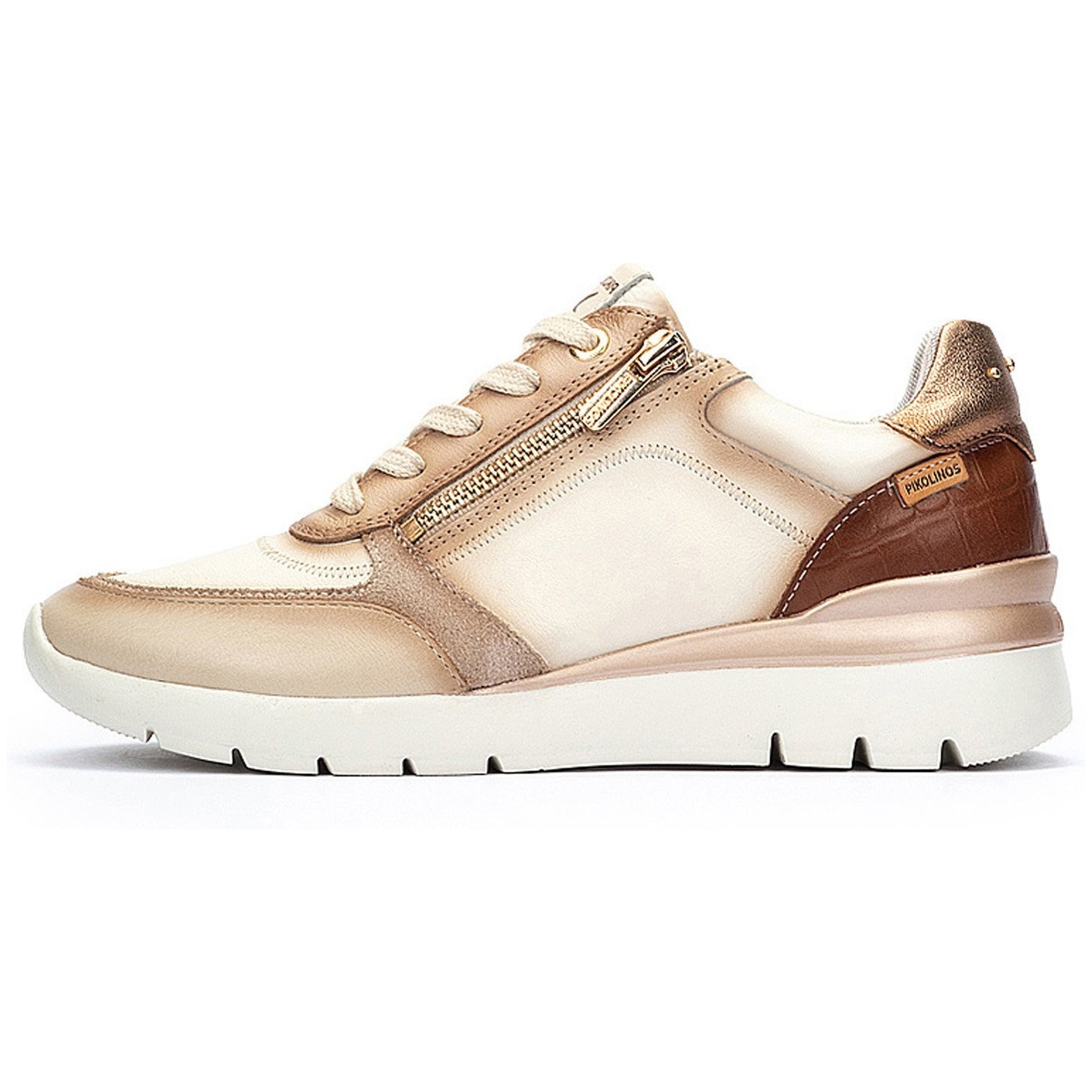 Zapatillas Pikolinos modelo 080-CANTABRIA W4R-6524C2 para Mujer en color Beige
