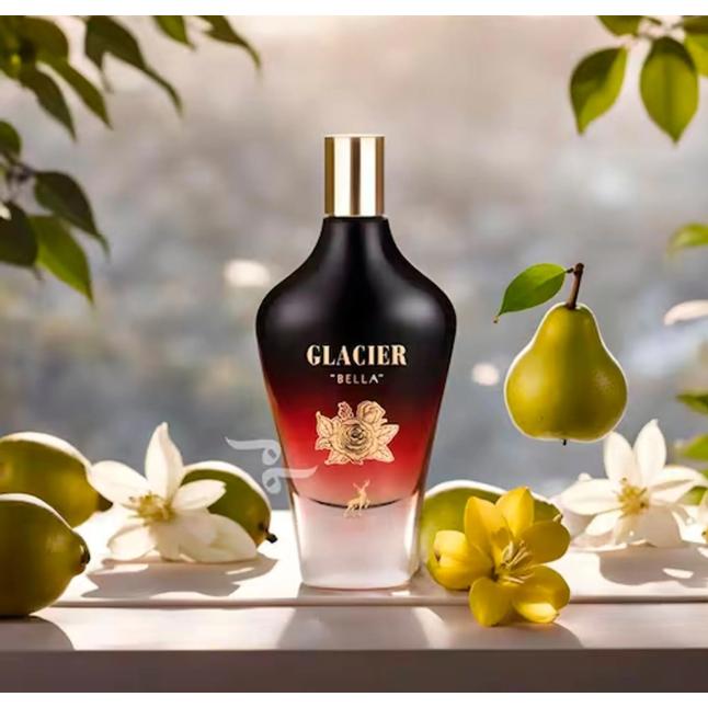 Perfume arabe de hombre y de mujer Glacier Belle ,Glacier Bold, Glacier Ultra y Glacier Pour Homme  Maison Alhambra 100ml,Fragancias femeninas y masculinas orientales,sofisticados,duraderos,Perfume femenino y masculino dulce,amaderado,citrico,floral,fruta