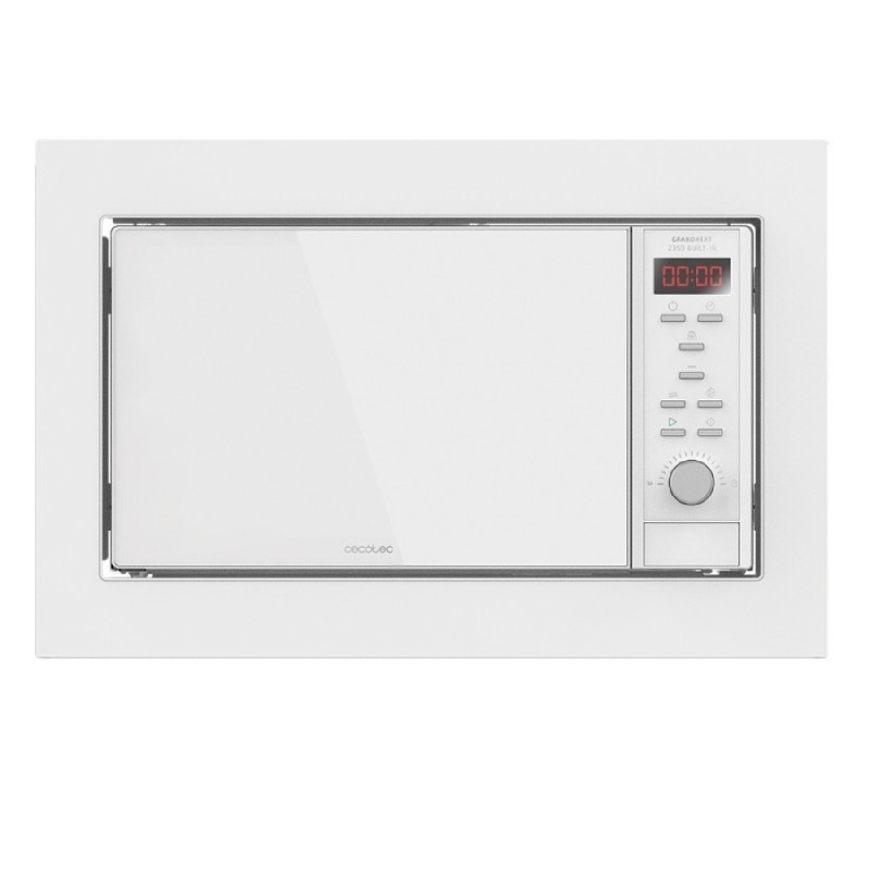 CECOTEC 01388 - Microondas Encastrable Grandheat 2350 Built-In White