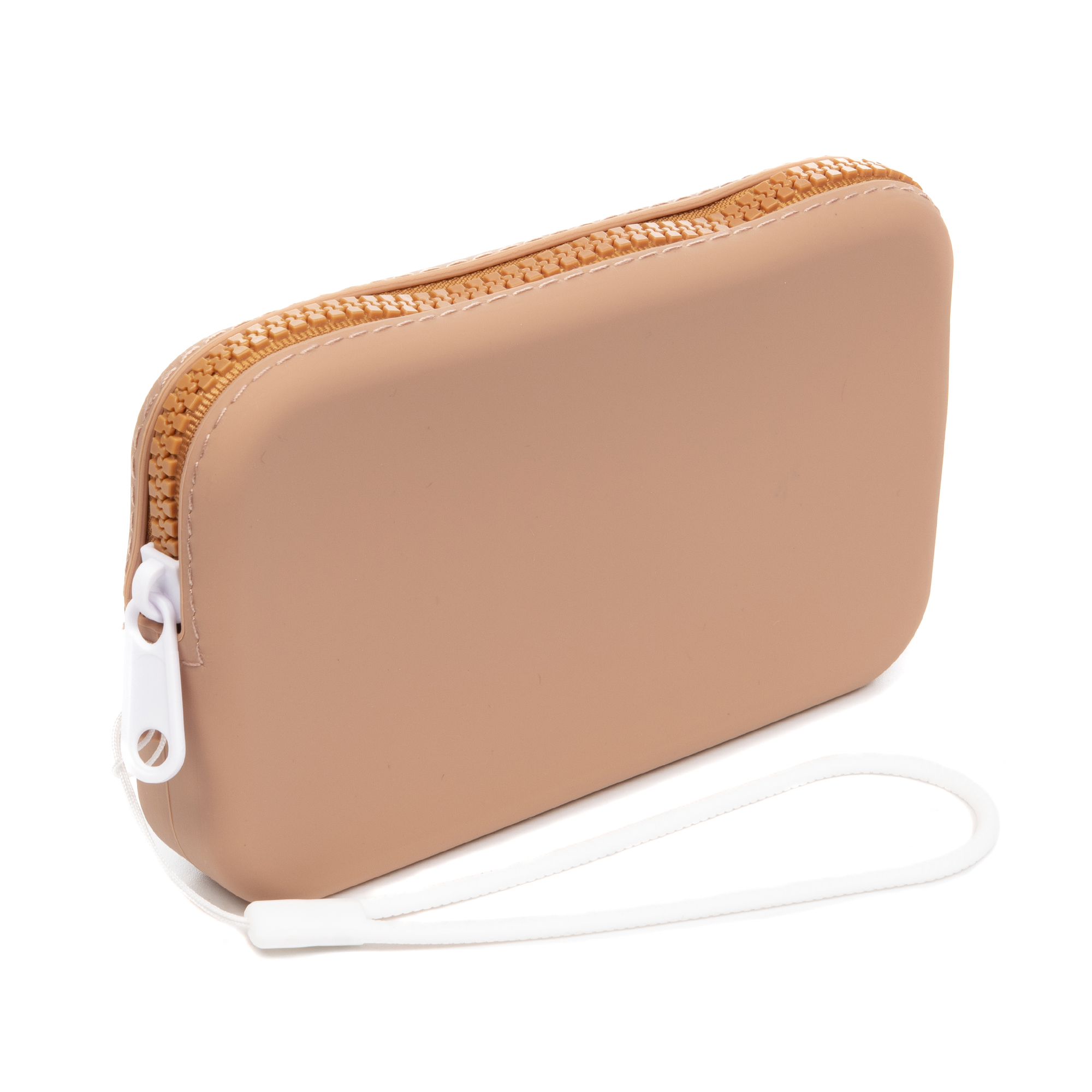 LIBELULLA. Villasor monedero / bolso de mano con asa, de silicona y asa flexible.
