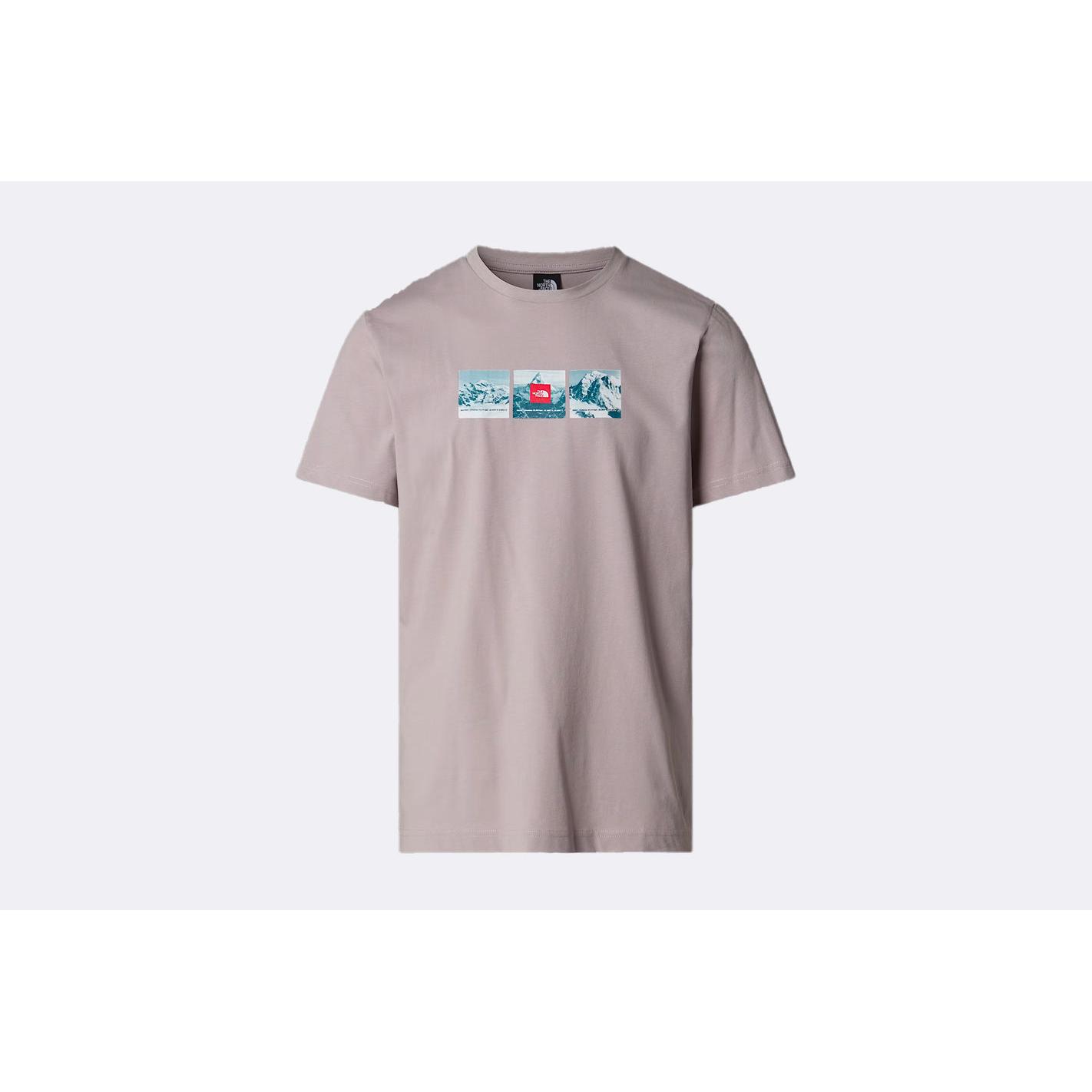 Camiseta de manga corta gris The North Face Expedition System