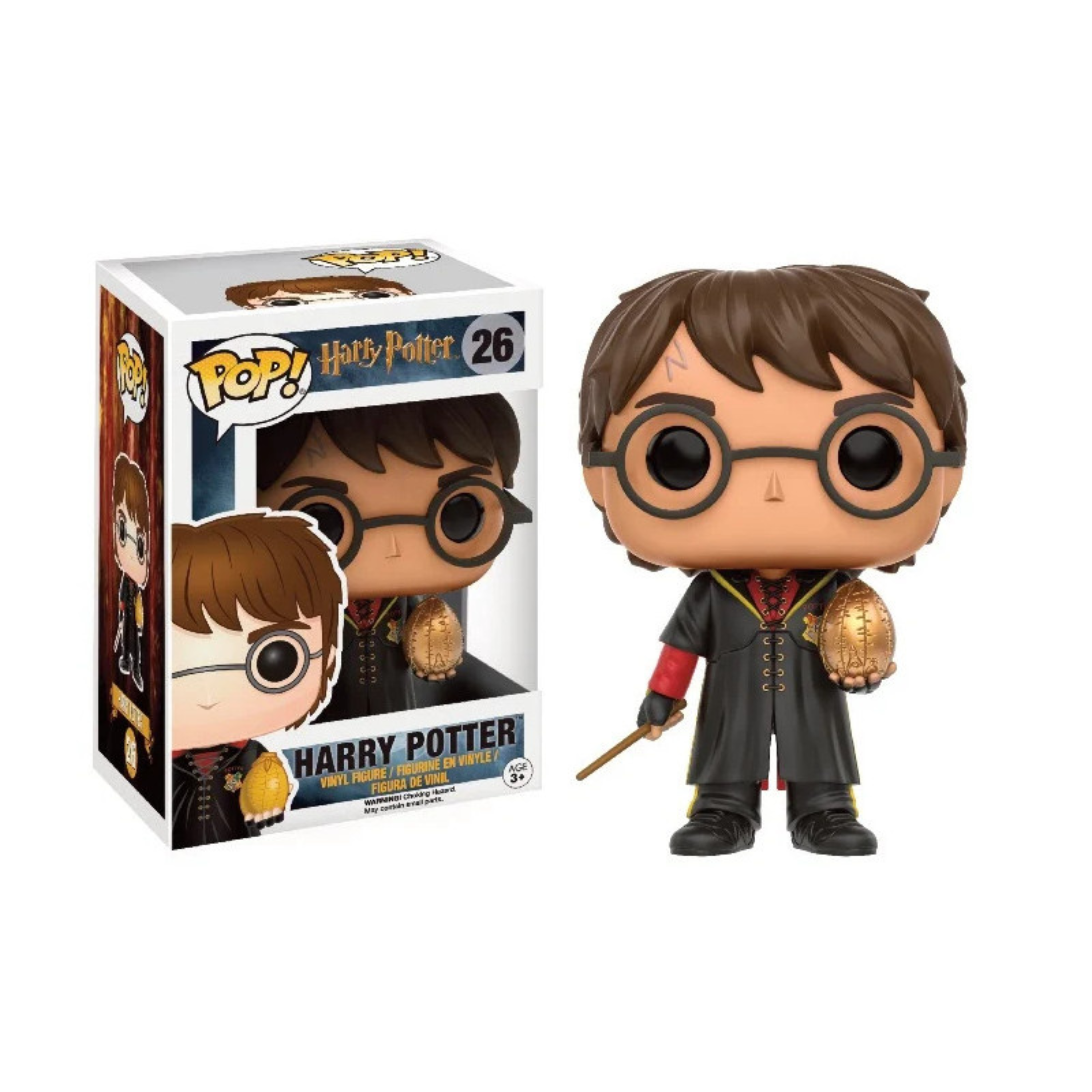 Funko POP! Harry Potter- Harry Potter with egg #26- Figura de Vinilo Coleccionable - Producto Oficial Funko