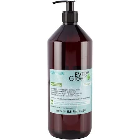EVERY GREEN Champú 1000ML Curly Hair- Rizos Elastizante