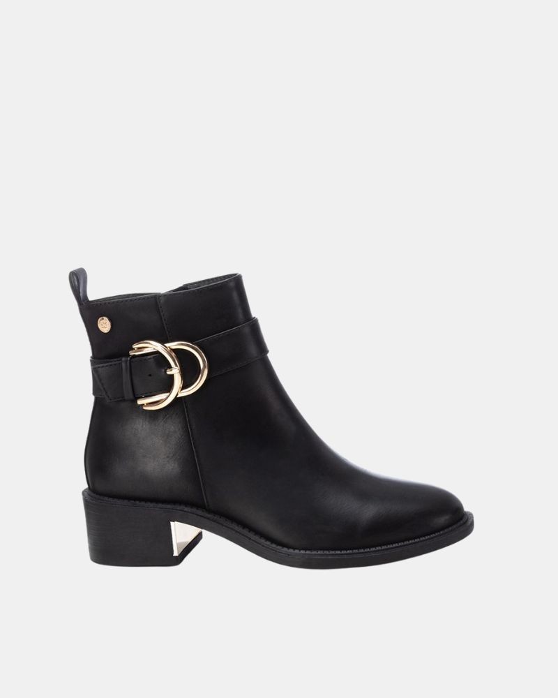 XTI 143103 Botas Bajos Mujer Negro