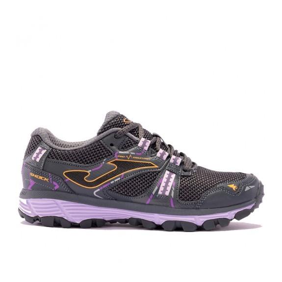 JOMA SHOCK LADY TRAIL W GRIS/LILA