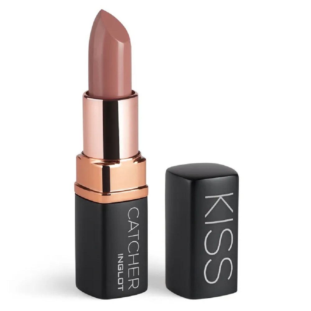 INGLOT Kiss Catcher Lipstick 908. Color intenso, labios suaves y un acabado irresistible