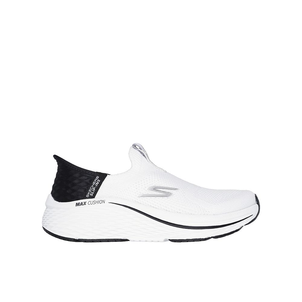 Skechers 129611_WBK Zapatillas deportivas para mujer blancas en textil y sintético 82629