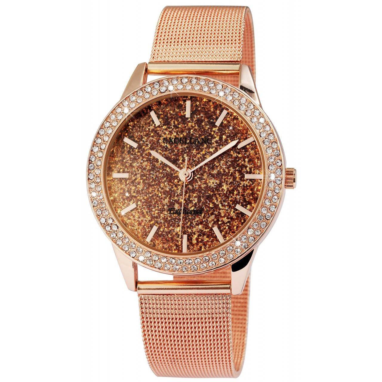 Reloj Excellanc® Mujer com Bracelete em Aço Inoxidável – 0055