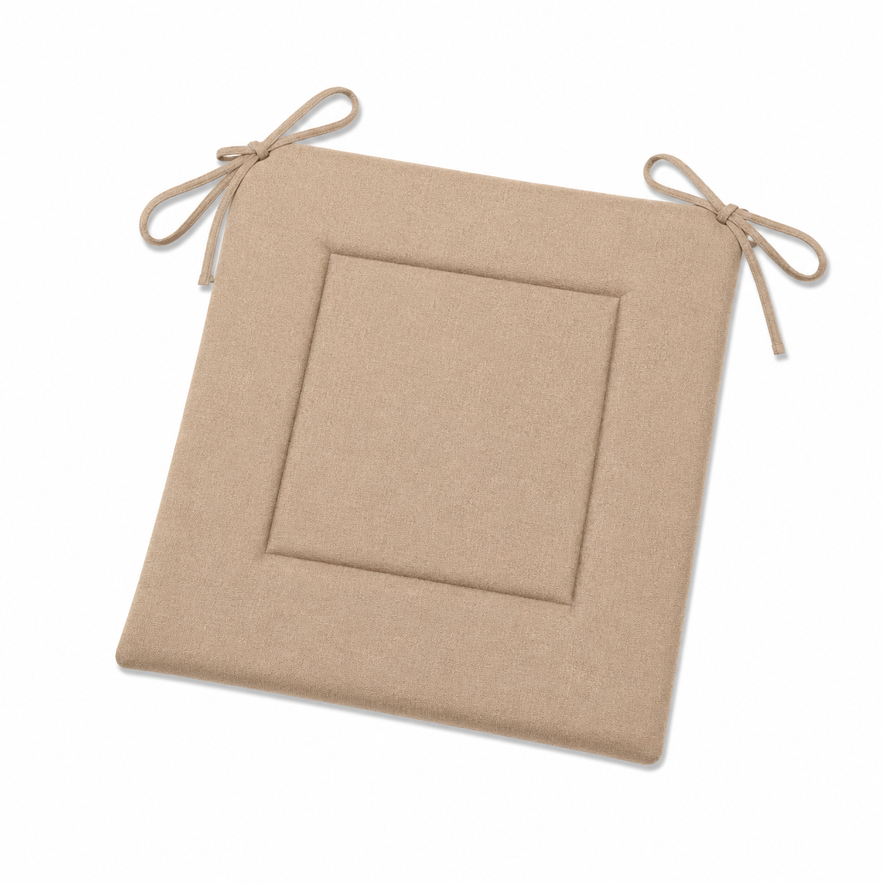 Cojín para Silla 40x40 cm con Lazos, Asiento Acolchado Antideslizante, Suave y Cómodo para Cocina, Comedor y Oficina, Pack de 2, 4 o 6 Unidades, Disponible en 10 Colores