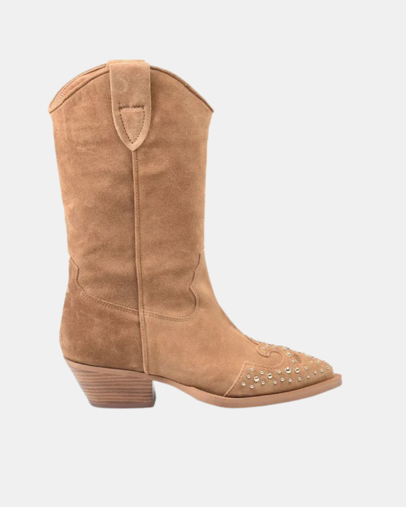 ALPE 52171108 Botas Cowboy Mujer Arena