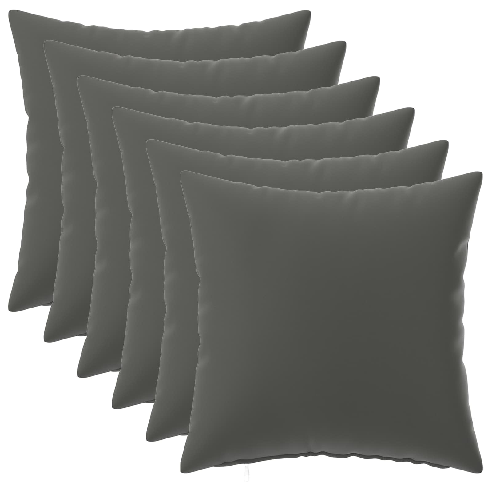 vidaXL Funda de almohada 6 uds. HEERLEN  35 x 35 cm Poliéster Multicolor