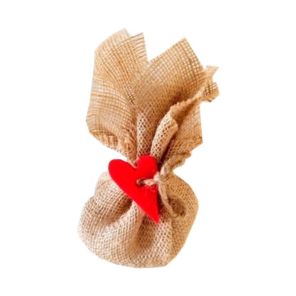 Disok Tela de Yute Decorativa para Regalos de Fiestas y Celebraciones
