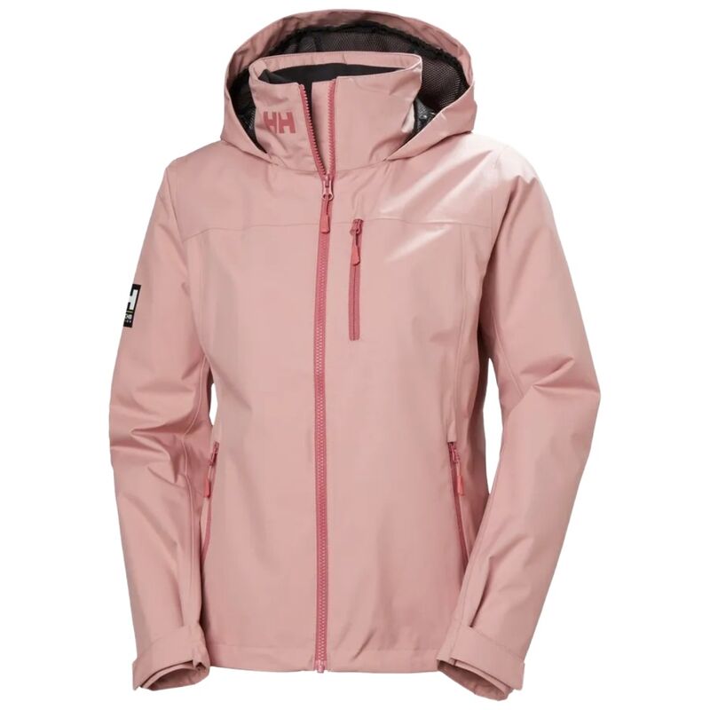 Chaqueta Rosa Mujer Helly Hansen Crew Hoodied Midlayer Sailing Jacket 2.0 Pink Salt